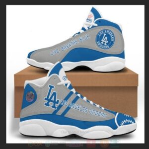 Los Angeles Dodgers Football Mlb Air Jordan 13 Shoes 2