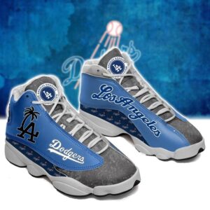 Los Angeles Dodgers Mlb Ver 6 Air Jordan 13 Sneaker