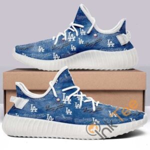 Los Angeles Dodgers No 339 Custom Shoes Personalized Name Yeezy Sneakers