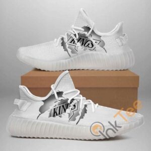 Los Angeles Kings Custom Shoes Personalized Name Yeezy Sneakers