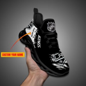 Los Angeles Kings Personalized NHL Max Soul Shoes