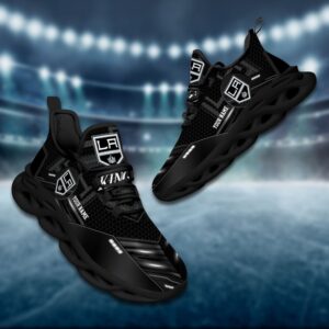 Los Angeles Kings Personalized NHL Sport Black Max Soul Shoes