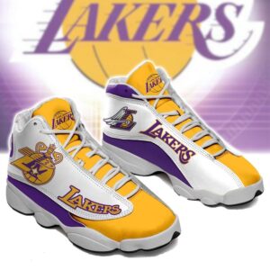 Los Angeles Lakers Nba Ver 2 Air Jordan 13 Sneaker