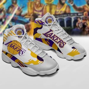 Los Angeles Lakers Nba Ver 3 Air Jordan 13 Sneaker