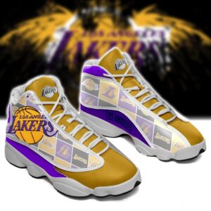 Los Angeles Lakers Nba Ver 6 Air Jordan 13 Sneaker