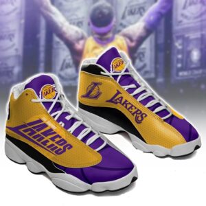 Los Angeles Lakers Nba Ver 7 Air Jordan 13 Sneaker