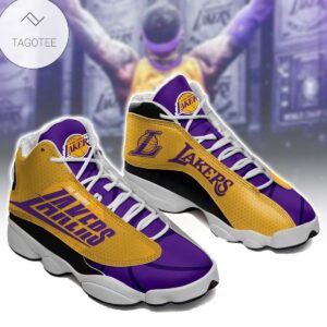 Los Angeles Lakers Sneakers Air Jordan 13 Shoes