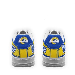 Los Angeles Rams Air Sneakers Custom NAF Shoes For Fan