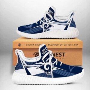 Los Angeles Rams Football Team Shoes Customize Yeezy Sneakers