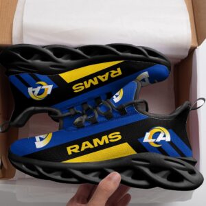 Los Angeles Rams Lover Black Shoes Max Soul