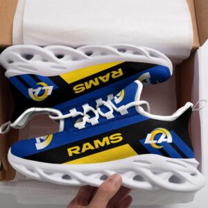 Los Angeles Rams Lover White Shoes Max Soul