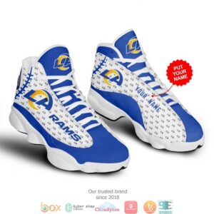Los Angeles Rams Nfl 1 Football Air Jordan 13 Sneaker Shoes