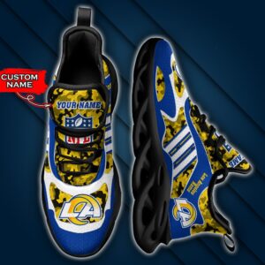 Los Angeles Rams Personalized Max Soul Shoes 30 SPA0901037