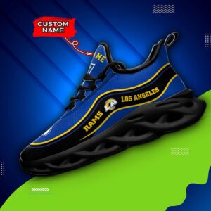 Los Angeles Rams Personalized Max Soul Shoes 32 SPA0901038