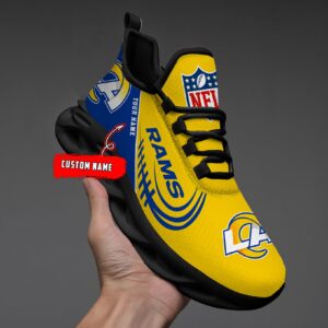 Los Angeles Rams Personalized Max Soul Shoes 81 SP0901037