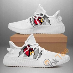Louisville Cardinals Custom Shoes Personalized Name Yeezy Sneakers