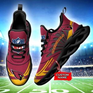 M7 NFL Arizona Cardinals Max Soul Sneaker Custom Name Shoes 62