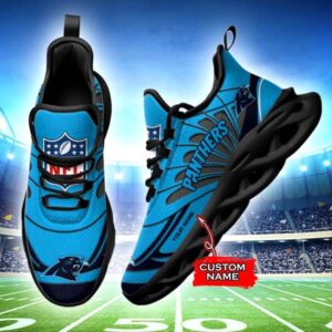 M7 NFL Carolina Panthers Max Soul Sneaker Custom Name Shoes 62