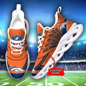 M7 NFL Denver Broncos Max Soul Sneaker Custom Name Shoes 62