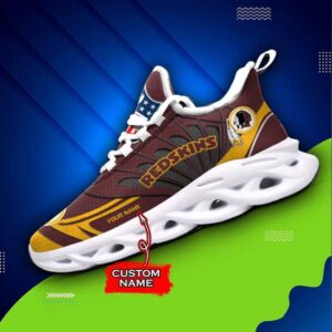M7 NFL Washington Redskins Max Soul Sneaker Custom Name Shoes 62