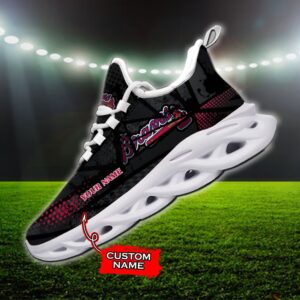 MLB Atlanta Braves Max Soul Sneaker Custom Name 92