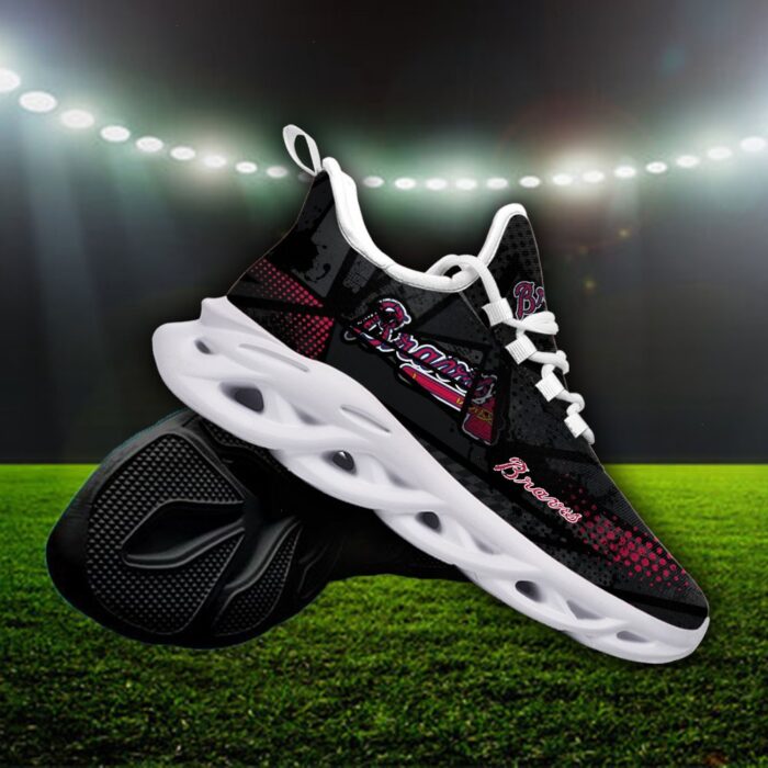 MLB Atlanta Braves Max Soul Sneaker Custom Name 92
