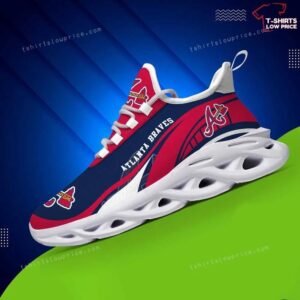 MLB Atlanta Braves Max Soul Sneakers Running Shoes