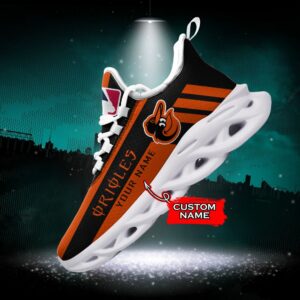 MLB Baltimore Orioles Max Soul Sneaker Custom Name Style 1