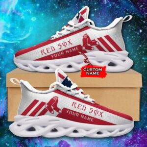 MLB Boston Red Sox Max Soul Sneaker Custom Name Style 1