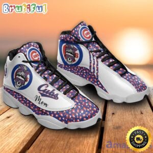 MLB Chicago Cubs Mom Leopard Pattern Air Jordan 13 Shoes
