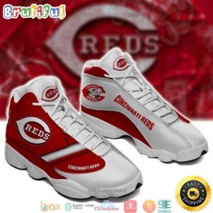 MLB Cincinnati Reds Air Jordan 13 Shoes V8