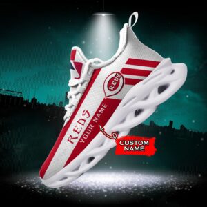 MLB Cincinnati Reds Max Soul Sneaker Custom Name Style 1