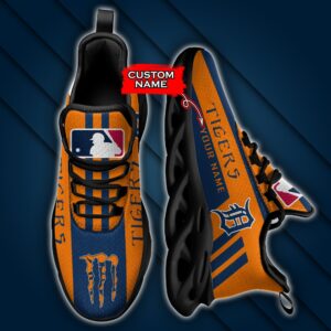 MLB Detroit Tigers Max Soul Sneaker Custom Name Style 1