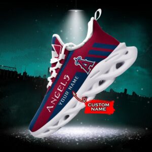 MLB Los Angeles Angels Max Soul Sneaker Custom Name Style 1