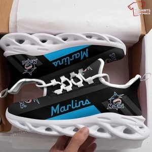 MLB Miami Marlins Max Soul Shoes Running Sneakers