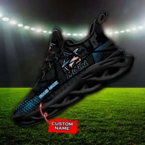 MLB Miami Marlins Max Soul Sneaker Custom Name 92