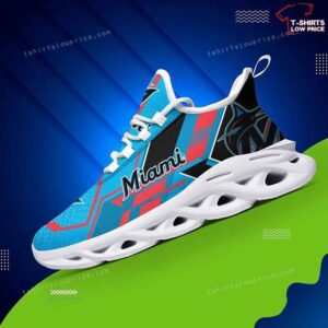 MLB Miami Marlins Max Soul Sneakers Sport Shoes