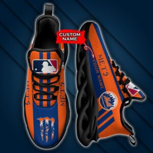 MLB New York Mets Max Soul Sneaker Custom Name Style 1