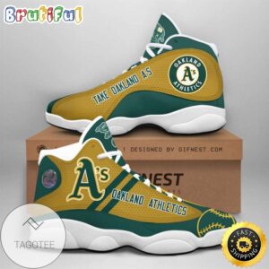 MLB Oakland Athletics Air Jordan 13 Shoes V2
