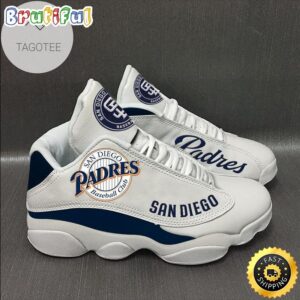 MLB San Diego Padres Air Jordan 13 Shoes V1