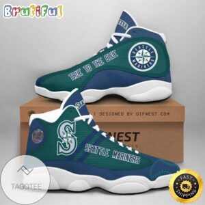 MLB Seattle Mariners Air Jordan 13 Shoes V1