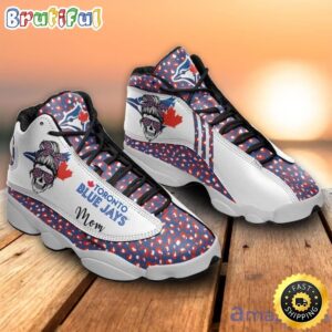 MLB Toronto Blue Jays Mom Leopard Pattern Air Jordan 13 Shoes