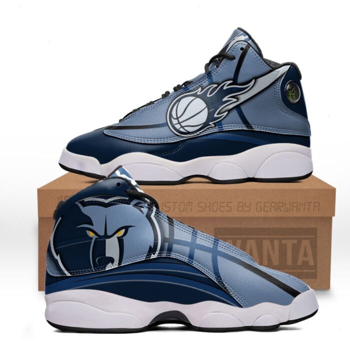 Memphis Grizzlies Jd 13 Sneakers Custom Shoes