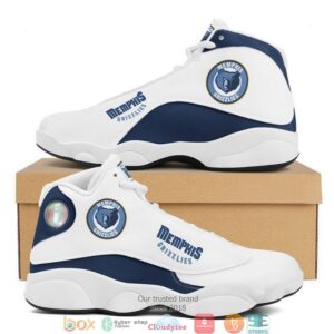Memphis Grizzlies Nba Football Team Air Jordan 13 Sneaker Shoes