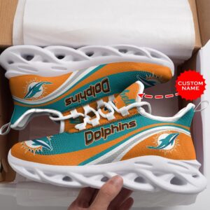 Miami Dolphins 1 Max Soul Shoes