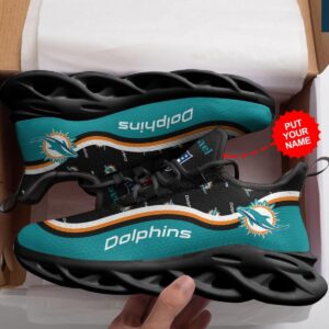 Miami Dolphins 4 Max Soul Shoes