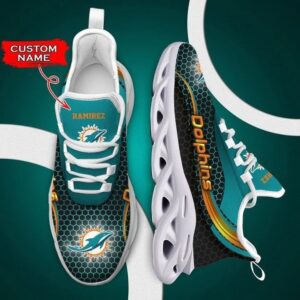 Miami Dolphins 6 Max Soul Shoes