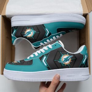 Miami Dolphins Air Sneakers Fan Gift
