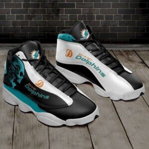 Miami Dolphins Custom Shoes J13 Sneakers 314