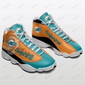 Miami Dolphins Custom Shoes J13 Sneakers 364